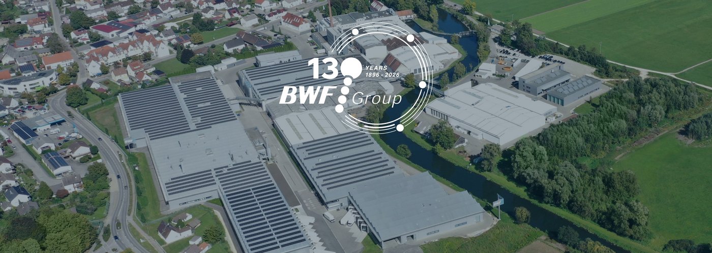 130 years of the BWF Group Location aerial view