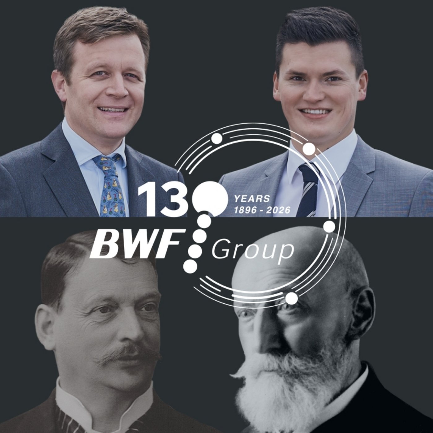 130 years of the BWF Group - the first and current Managing Partners