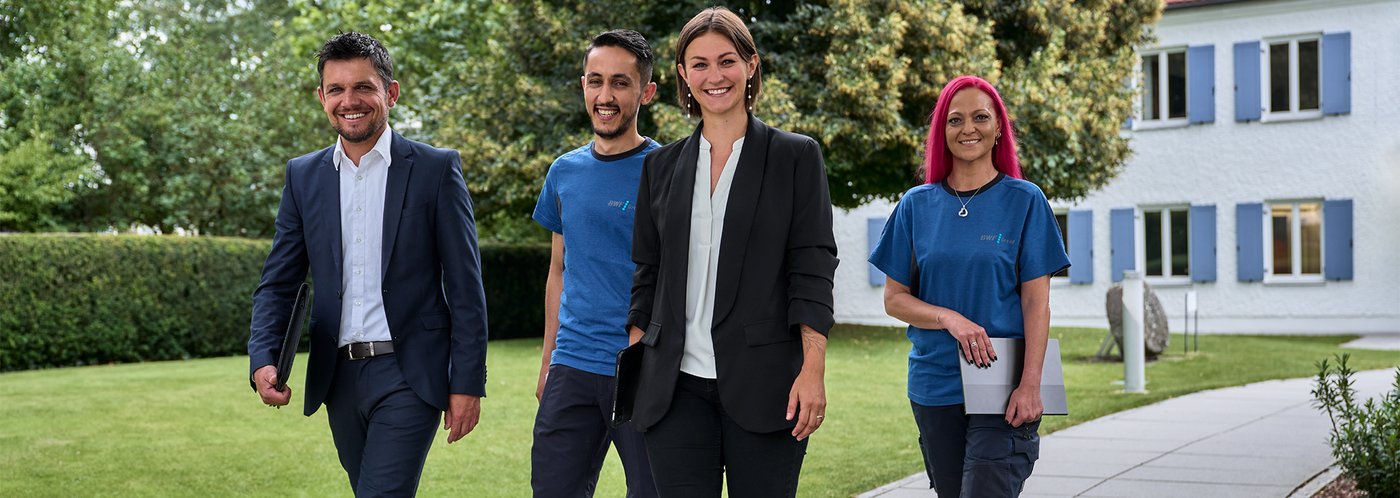 Four BWF Group employees are committed to our responsibility