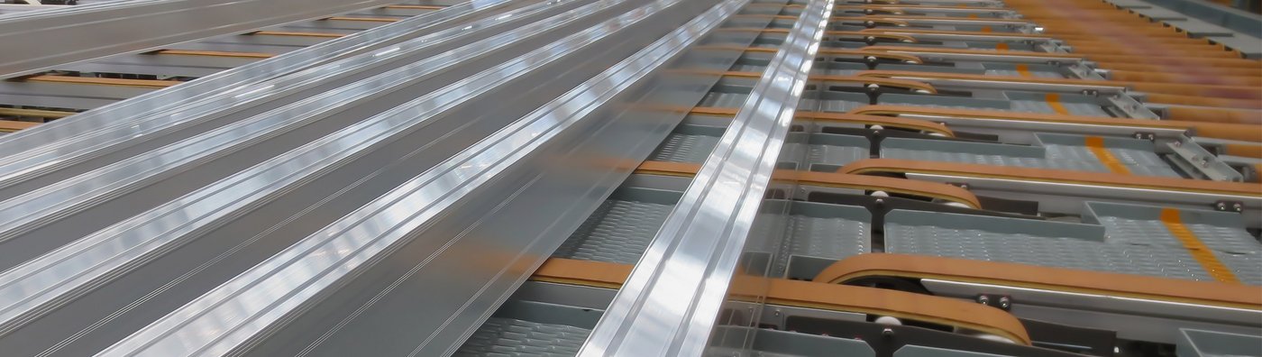 BWF Protec PBO Bänder Rollen für Aluminiumextrusion